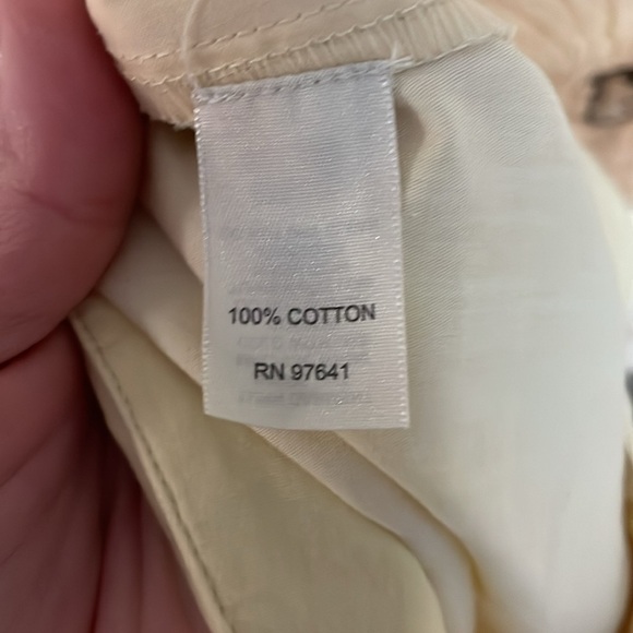 J. Jill size 14 Yellow High Waisted 7” Inseam Lightweight Shorts with Pockets - Picture 8 of 9